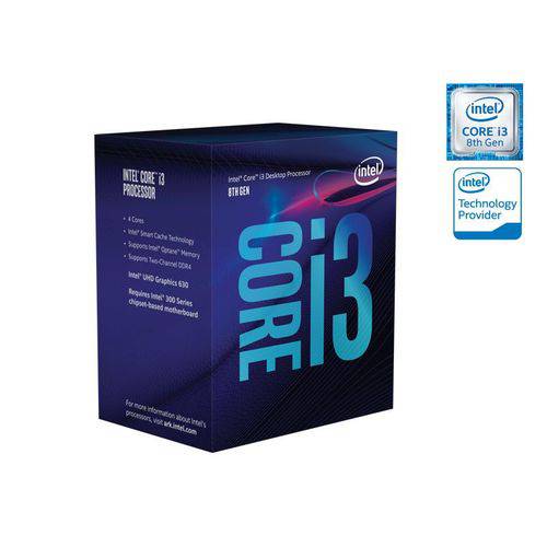 Processador Core I3 Lga 1151 Intel Bx80684i38300 Quad Core I3-8300 3.70ghz 8mb Cache Graf Uhd 8ger