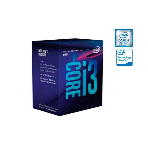 Processador Intel Core I3 8300 6mb 3.7ghz 8ª Geracao Coffee Lake 1151