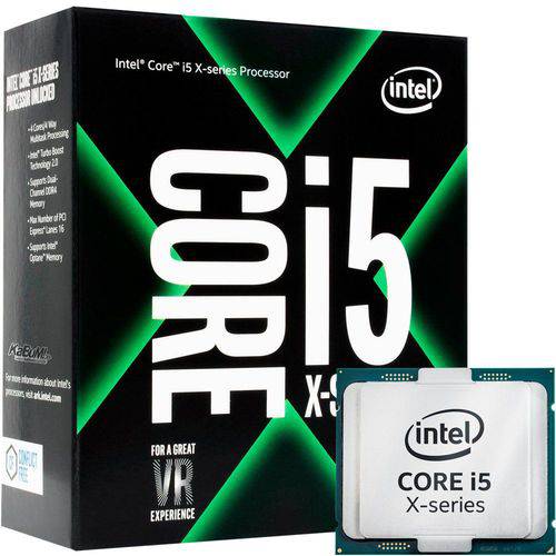 Processador Intel Core I5-7640x Kaby Lake-X 7a Geração, Cache 6MB, 4.0GHz (4.2GHz Max Turbo), LGA 20