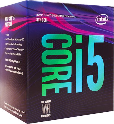 Processador Intel Core I5-8400 Coffee Lake 8a Geração Cache 9mb