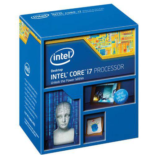 Processador Intel Core I7, Lga 2011, 3.10ghz, Box - Bx80633i74820k Sem Cooler