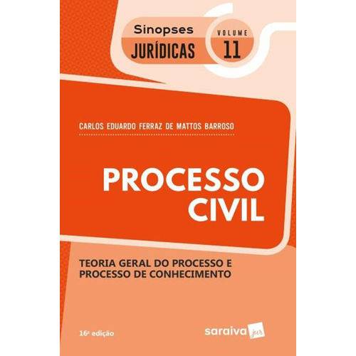 Processo Civil - Volume 11 - 16ª Edição (2018)