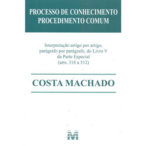 Processo Conhecimento Procedimento Comum - 01ed/18