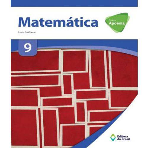Projeto Apoema - Matematica - 9 Ano - Ef Ii