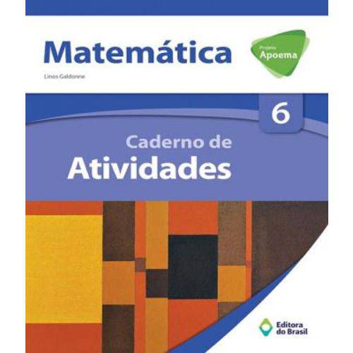 Projeto Apoema - Matematica - Caderno de Atividades - 6 Ano - Ef Ii