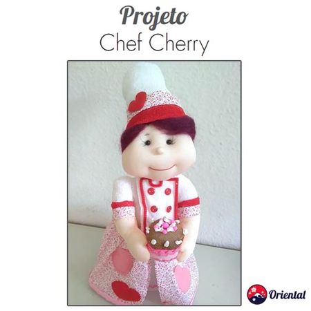 Projeto Boneca Chef Cherry - Professora Magda