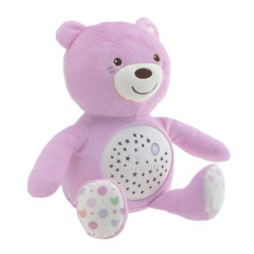 Projetor Chicco Bebê Urso Rosa