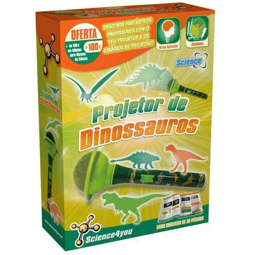 Projetor de Dinossauros + Livro - Science4you