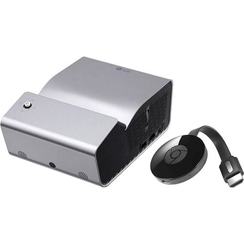 Projetor LG CineBeam PH450U + Chromecast 2