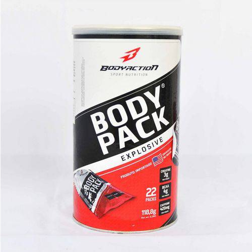 Promoção Body Pack Explosive 22 Packs - Body Action Similar ao Animal Pack