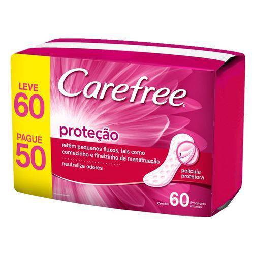 Prot Diar Carefree Protecao C/per L60p50