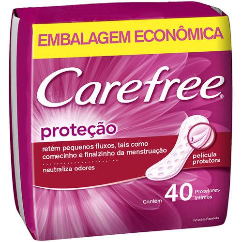 Prot Diario Carefree 40un-cx Protecao Cp