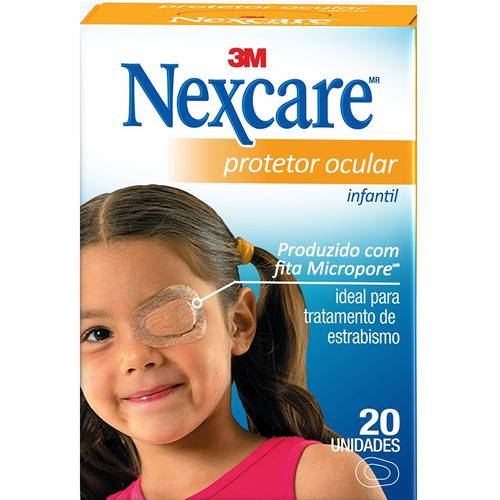 Prot Ocular Nexcare 3m Opticlude Infantil 20 Un