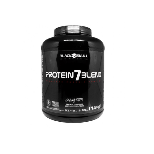 Protein 7 Blend Caveira Preta - Black Skull Protein 7 Blend 1.8kg Amendoim Caveira Preta - Black Skull