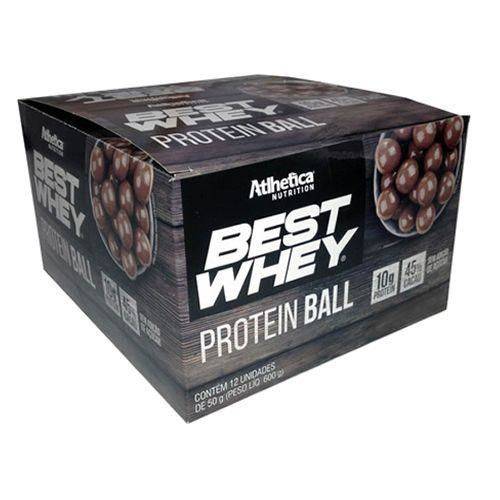 Protein Ball Best Whey - 12 Unidades Chocolate ao Leite - Atlhetica