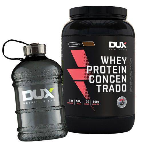 Protein Concentrado 900g + Galão Fume 1,8l - Dux Nutrition