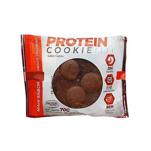 Protein Cookie Cacau (unidade) - Protein Tech