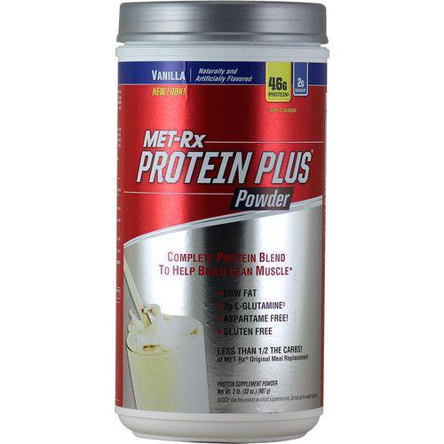Protein Plus Powder - 907g - Baunilha - Met-rx
