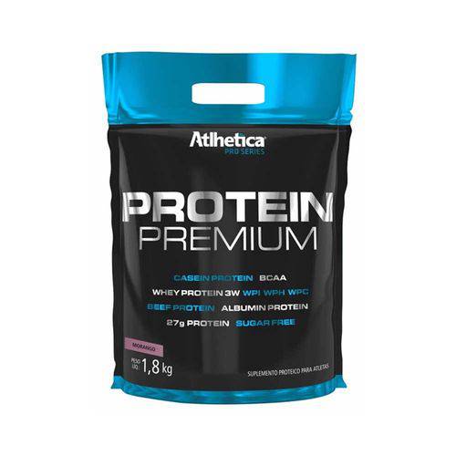 Protein Premium Pro Series 1,8kg - Morango - Atlhetica Nutrition