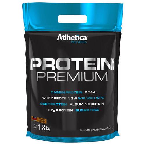 Protein Premium Refil (1,8kg) - Atlhetica Sabor Peanut Butter