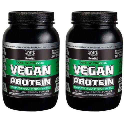 Protein Vegan -2 Un de 900 Gramas - Unilife Chocolate