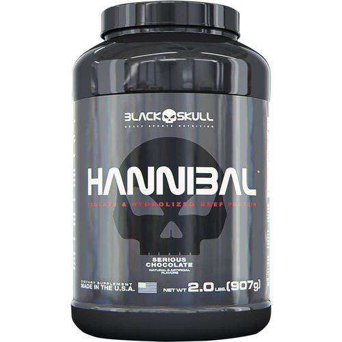 Proteína da Carne Hannibal 907g Black Skull Chocolate