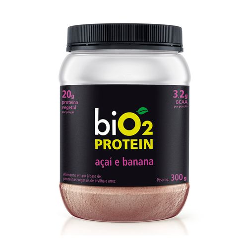 Proteína de Arroz e Ervilha Protein Açaí e Banana - Bio2 - 300g