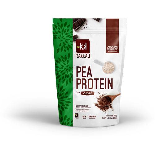 Proteína de Ervilha Pea Protein Chocolate Rakkau 600g