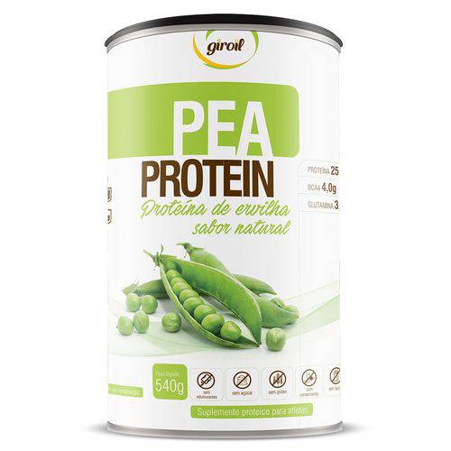Proteina de Ervilha PEA PROTEIN Natural 540g - Giroil - Natural