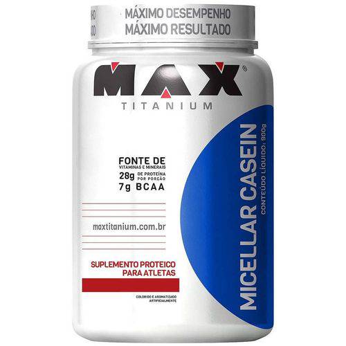 Proteina Micellar Casein 900g - Max Titanium
