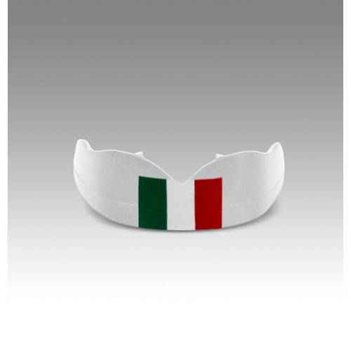 Protetor Bucal Multi Sports Bandeira da Itália com Estojo