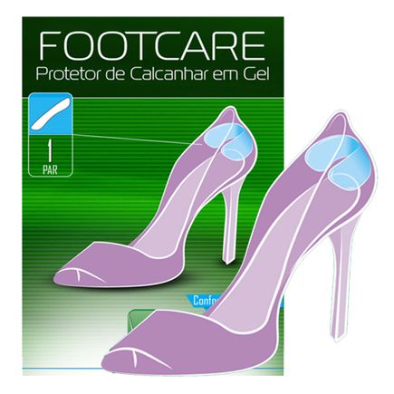 Protetor de Calcanhar em Gel - Vital Safe - Footcare
