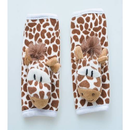 Protetor de Cinto de Segurança Infantil Girafa Isis Zip Toys Animal Print