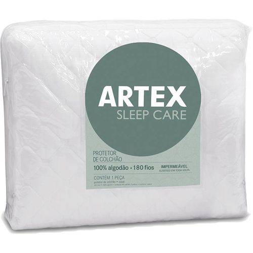 Protetor de Colchão Artex Sleep Care Queen - Artex Branco