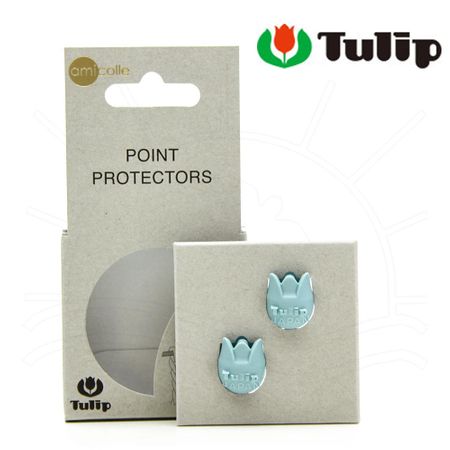 Protetor de Pontas de Agulhas Tulip Azul Claro Pequeno - 2 Unidades
