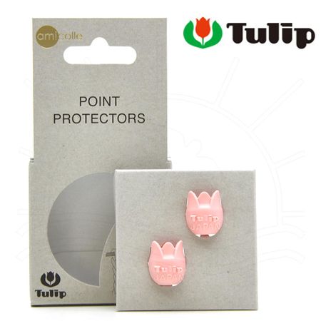 Protetor de Pontas de Agulhas Tulip Rosa Pequeno - 2 Unidades