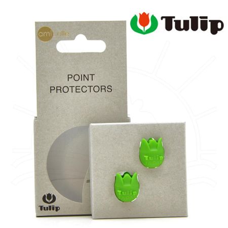 Protetor de Pontas de Agulhas Tulip Verde Pequeno - 2 Unidades