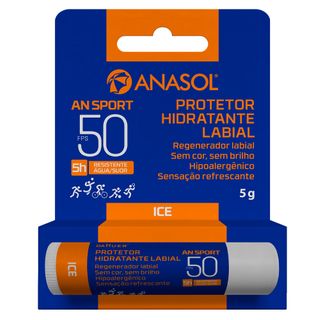 Protetor Hidratante Labial An Sport FPS 50 Anasol 5g