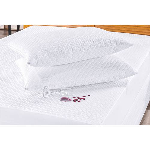Protetor Impermeável para Travesseiro 1 Peça - Branco