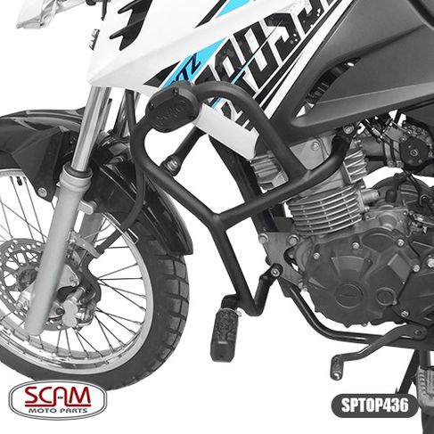 Protetor Motor e Carenagem SCAM Yamaha XTZ 150 Crosser C/ Pedaleiras