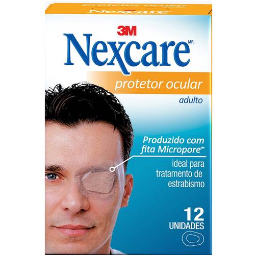 Protetor Ocular Nexcare Opticlude Adulto com 1 Unidades