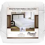 Protetor P/ Colchão Casal Metalasse Impermeável 138x188x40cm - Percal 233 Fios - Plumasul