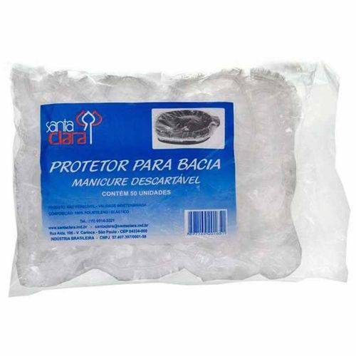 Protetor para Bacia Manicure Santa Clara com 50 Unidades - 165