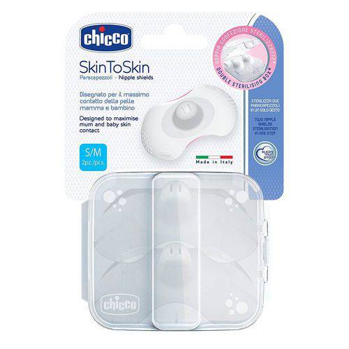 Protetor para Seios Silicone Skintockin C/2 S/m Chicco