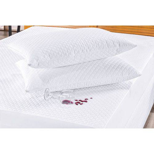 Protetor para Travesseiro Impermeável 01 Peça - Branco