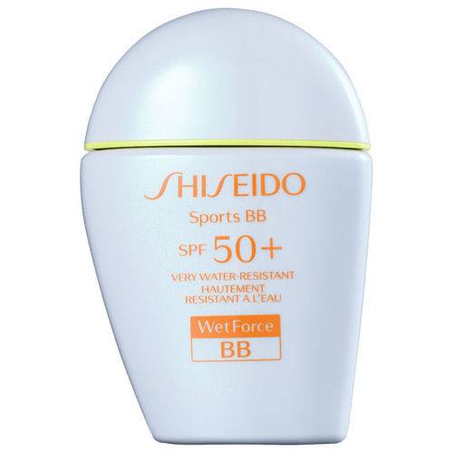 Protetor Solar com Cor Shiseido Sports Bb Broad Spectrum Fps50+ Medium 30ml