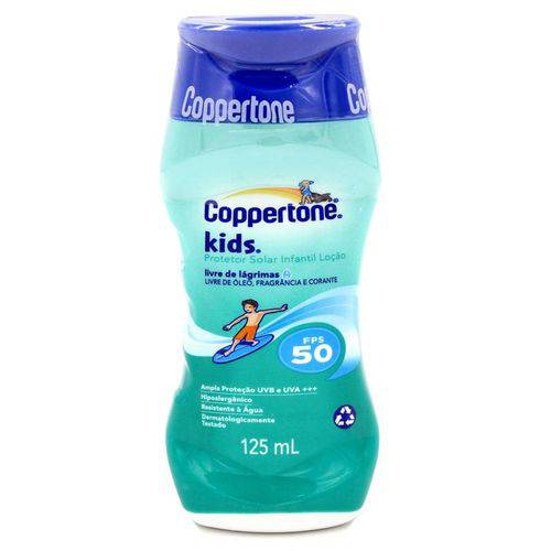 Protetor Solar Coppertone Kids - Fps 50, 125ml