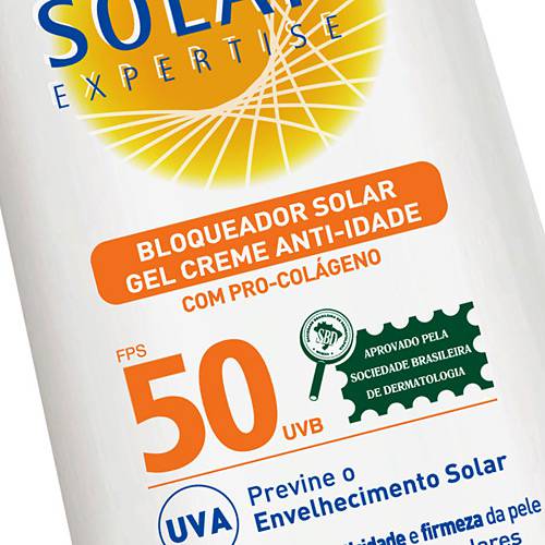 Protetor Solar Expertise Gel Creme Colágeno Anti-idade FPS 50 - L'Oréal Paris