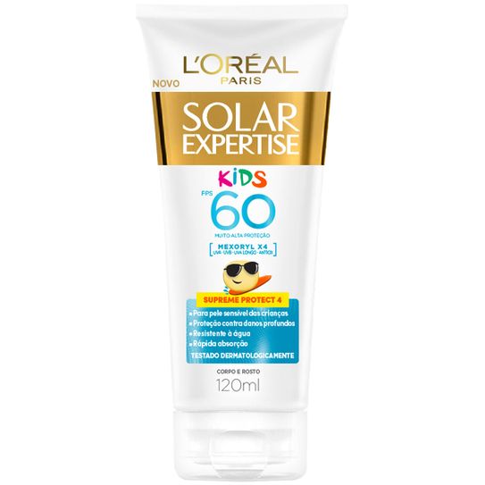 Protetor Solar Corporal Kids Fps 60 120ml de Loréal Paris