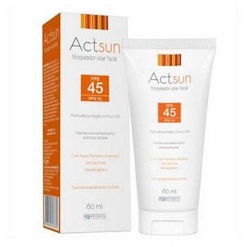 Protetor Solar Facial Actsun - Fps 45, 60ml
